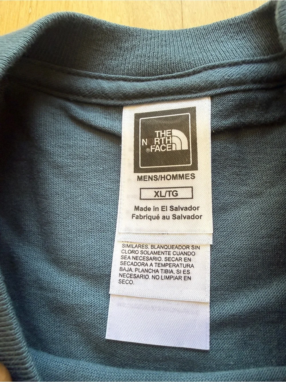 The North Face Mountain Sunset Graphic Tee Blue XL